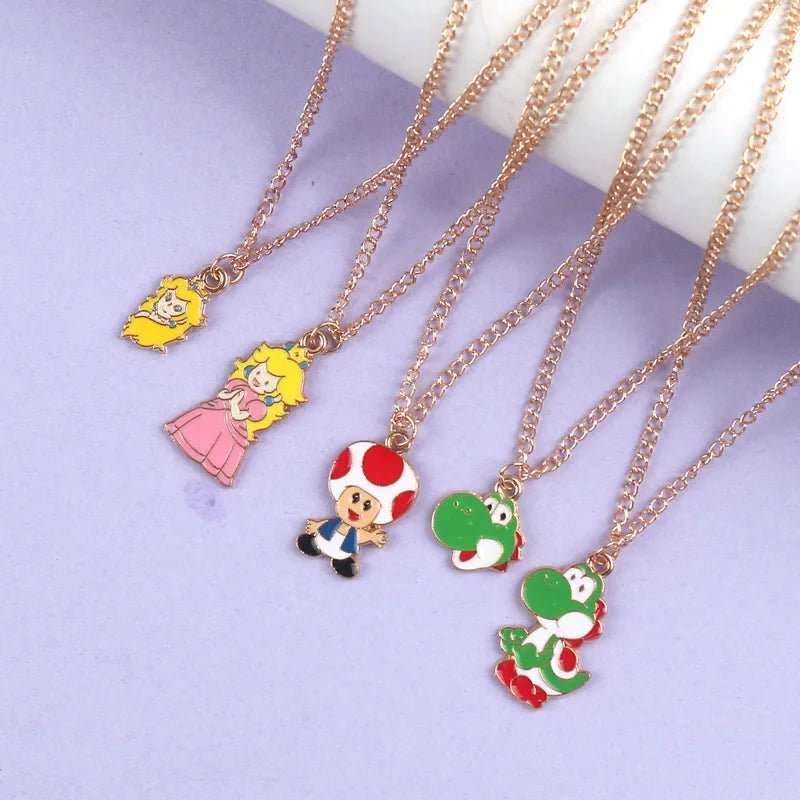 Super Mario Bros Necklace Classic Game - Gapo Goods - 