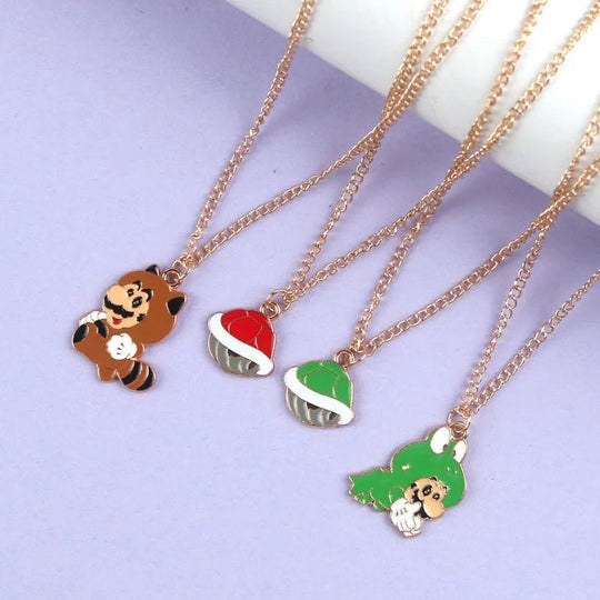 Super Mario Bros Necklace Classic Game - Gapo Goods - 