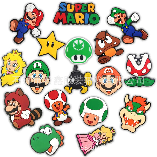 Super Mario - Fun Croc Buckle Charms - Gapo Goods - Accessories