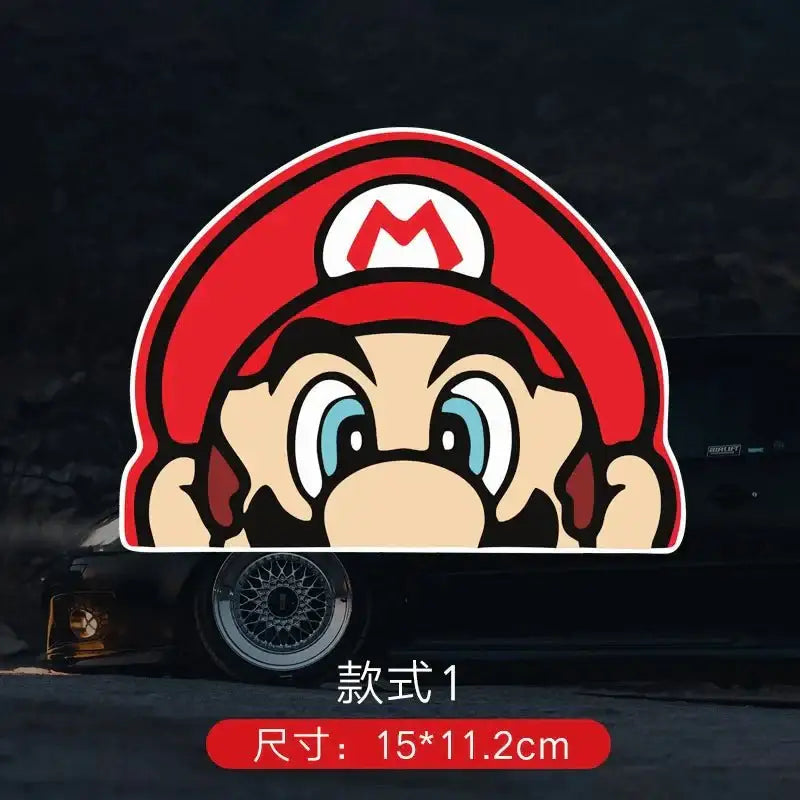 Super Mario Kart Stickers – Colorful Vinyl Laptop Decals | Cute Gaming Decals 7 Paper products
