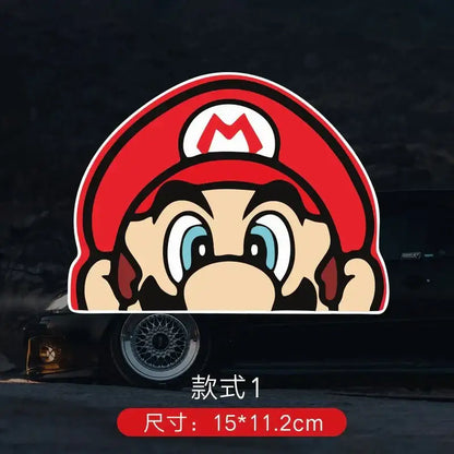 Super Mario Kart Stickers – Colorful Vinyl Laptop Decals | Cute Gaming Decals 7 Paper products
