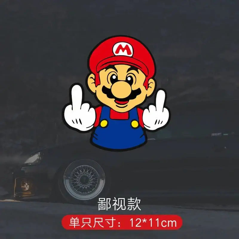 Super Mario Kart Stickers – Colorful Vinyl Laptop Decals | Cute Gaming Decals 9 Paper products