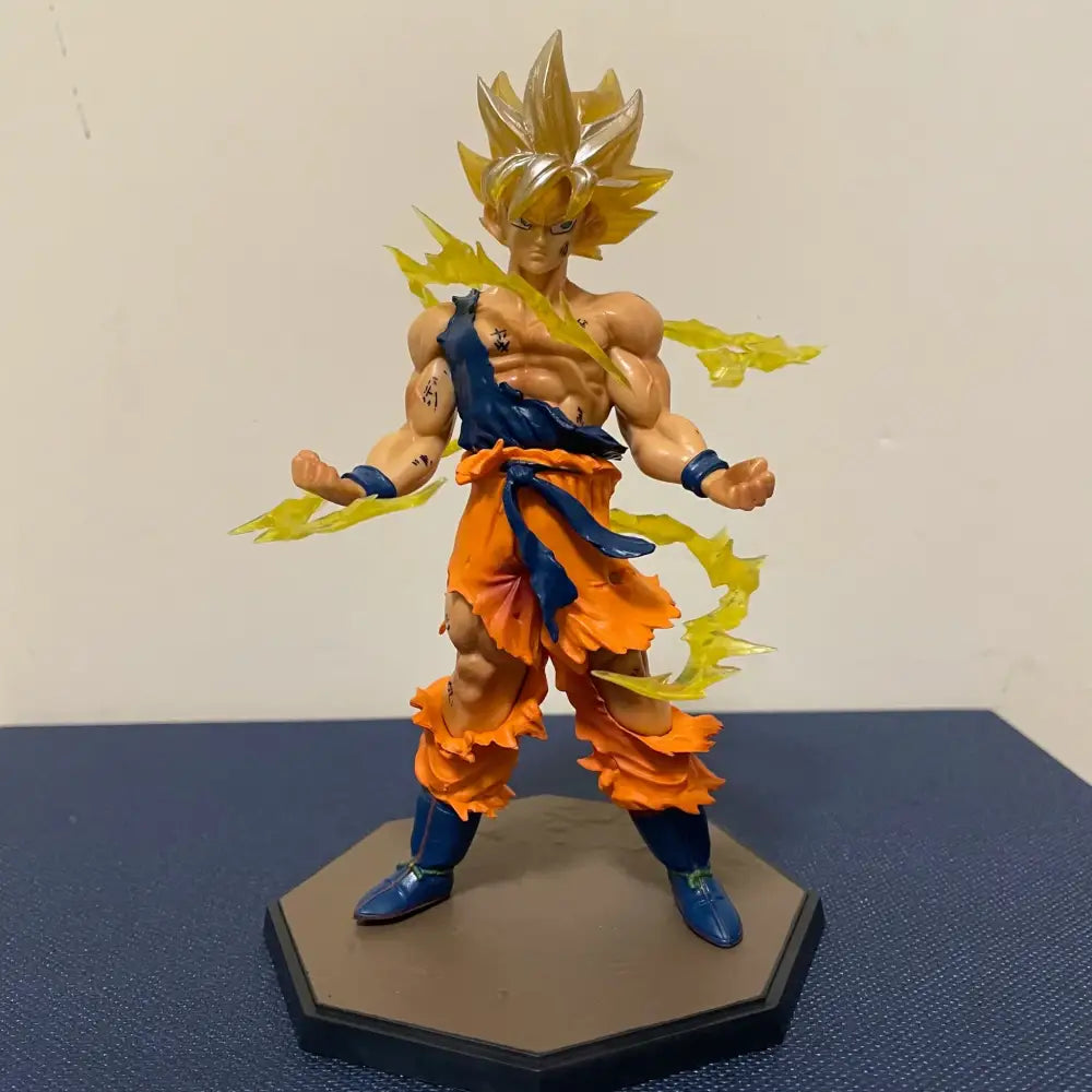 Dragon Ball Super Saiyan Son Goku Anime Figure - 16cm Goku DBZ Action Figure, Collectible Model Gifts and Figurines for Kids No Box