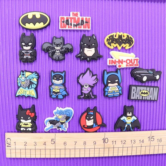 Superhero Sandal Charms - 1 - 15Pcs Croc Buckle - Gapo Goods - Accessories