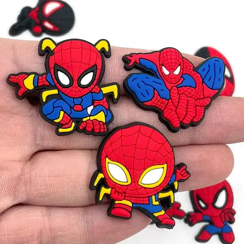 Superhero Croc Charms – 13 Piece Charm Set | Custom Shoe Charms & Accessories Charms