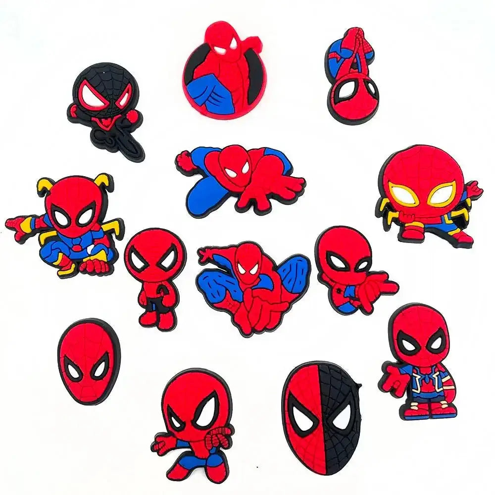 Superhero Croc Charms – 13 Piece Charm Set | Custom Shoe Charms & Accessories Charms