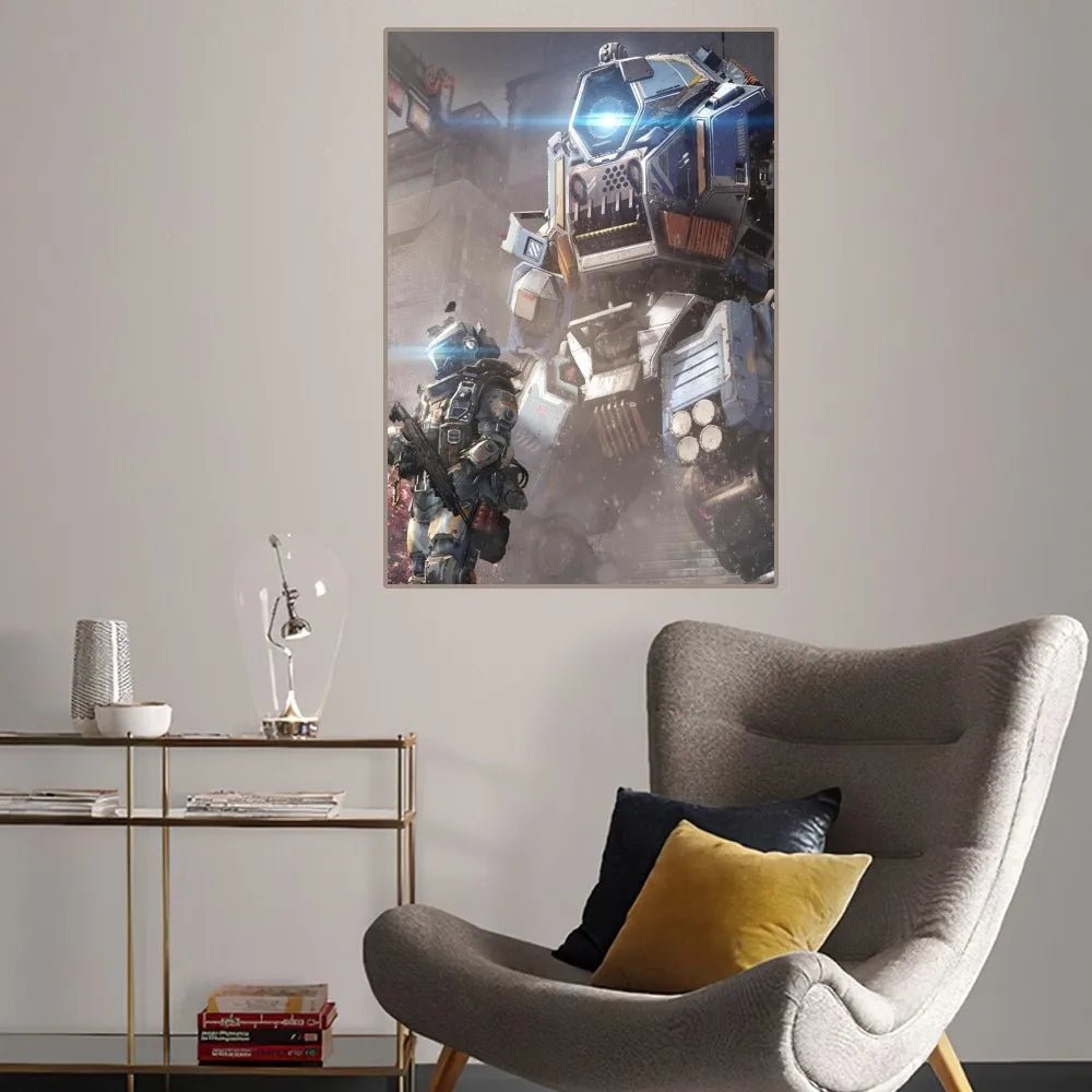 Titanfall 2 Game Poster Home Room Decor Art Wall Stickers - Gapo Goods - 