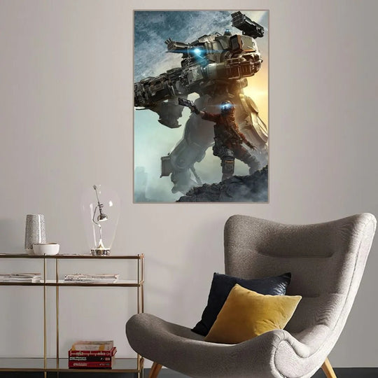 Titanfall 2 Game Poster Home Room Decor Art Wall Stickers - Gapo Goods - 