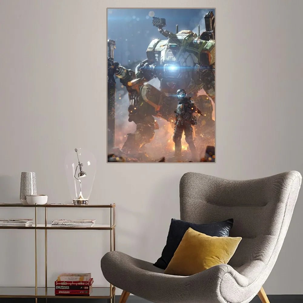 Titanfall 2 Game Poster Home Room Decor Art Wall Stickers - Gapo Goods - 