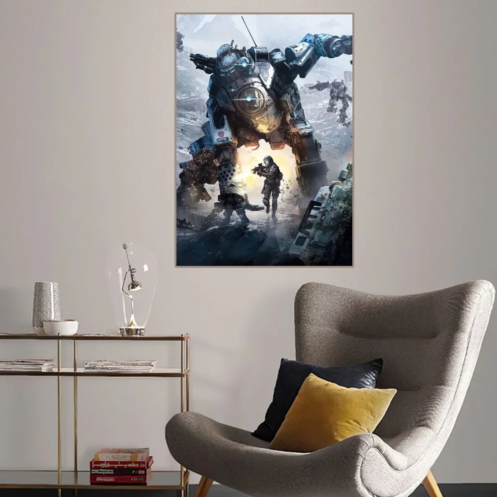 Titanfall 2 Game Poster Home Room Decor Art Wall Stickers - Gapo Goods - 