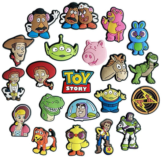Toy Story Croc Charms Cartoon Shoes - Gapo Goods - Charms
