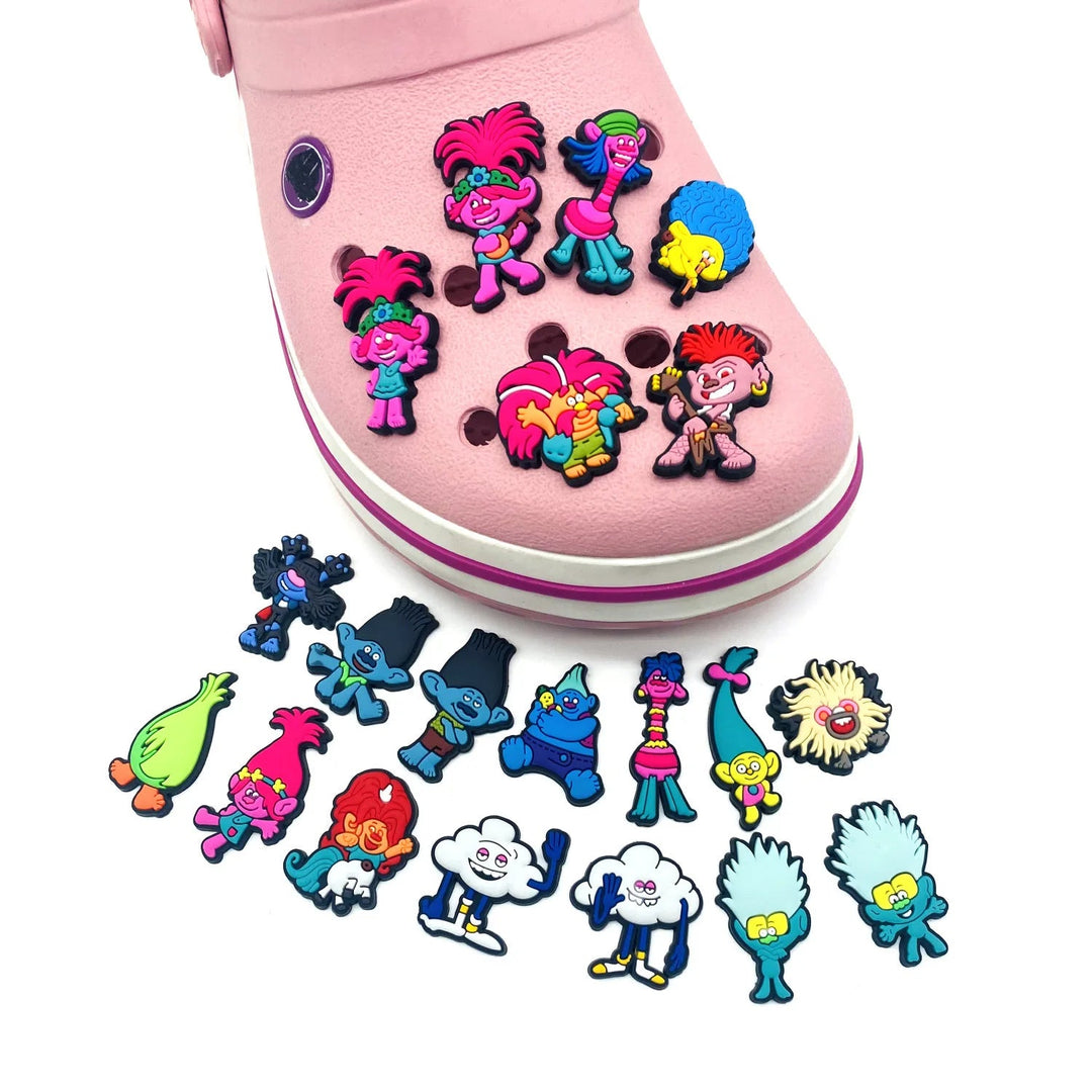 Trolls Magic Elf Cartoon Shoe Charms - Gapo Goods - Charms