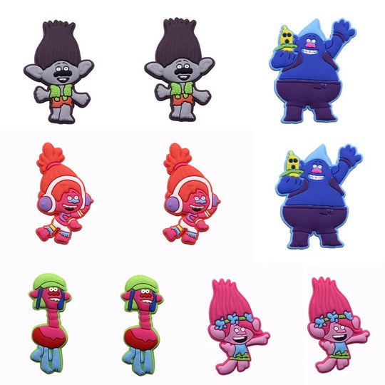 Trolls Magic Elf Cartoon Shoe Charms - Gapo Goods - Charms