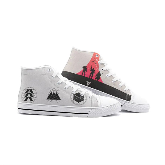 Unisex High Top Canvas Shoes - Gapo Goods - Shoes