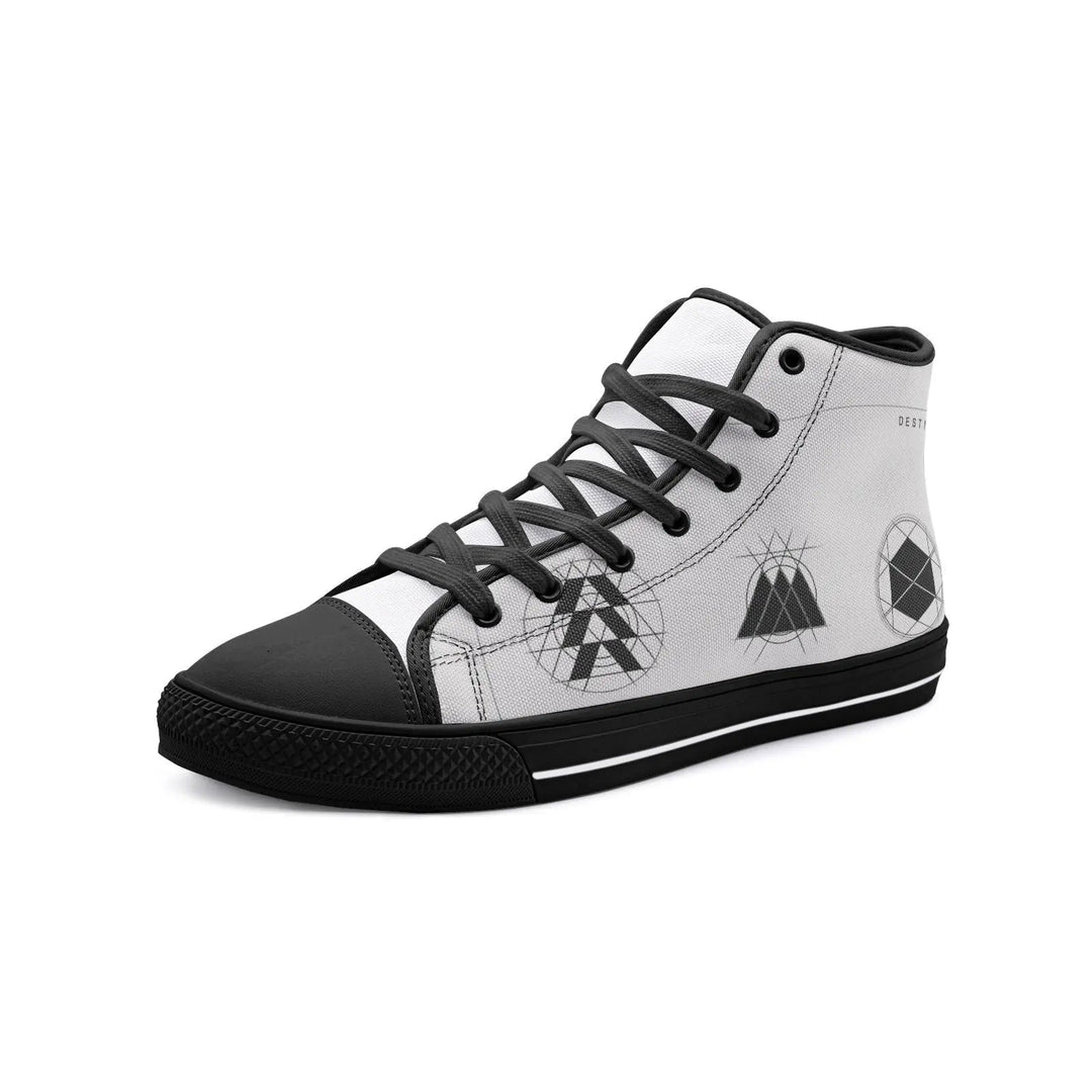 Unisex High Top Canvas Shoes - Gapo Goods - Shoes