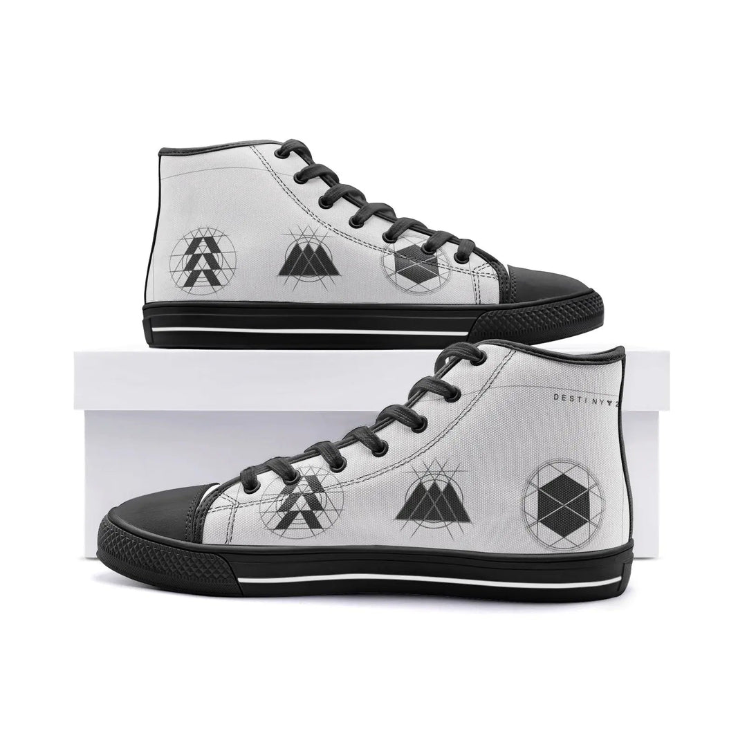 Unisex High Top Canvas Shoes - Gapo Goods - Shoes