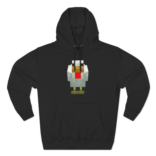 Unisex Premium Pullover Hoodie Minecraft Chicken - Gapo Goods - Hoodie