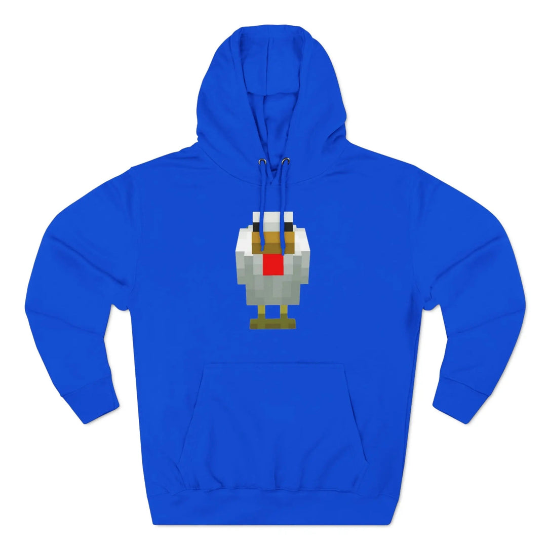 Unisex Premium Pullover Hoodie Minecraft Chicken - Gapo Goods - Hoodie