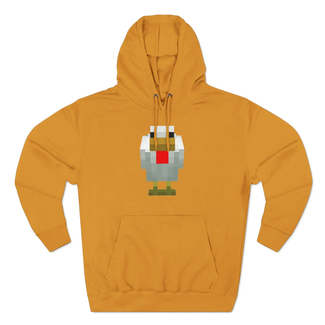 Unisex Premium Pullover Hoodie Minecraft Chicken - Gapo Goods - Hoodie