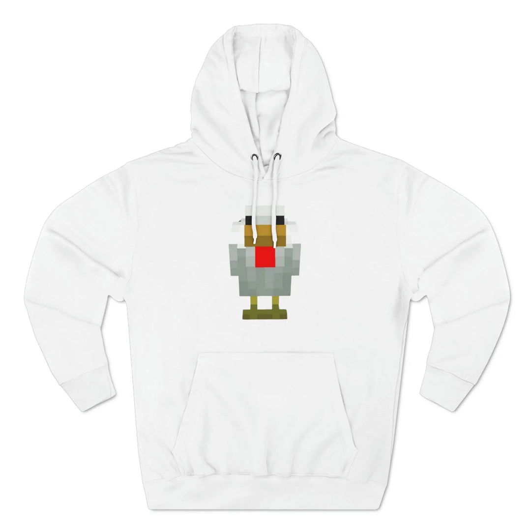 Unisex Premium Pullover Hoodie Minecraft Chicken - Gapo Goods - Hoodie