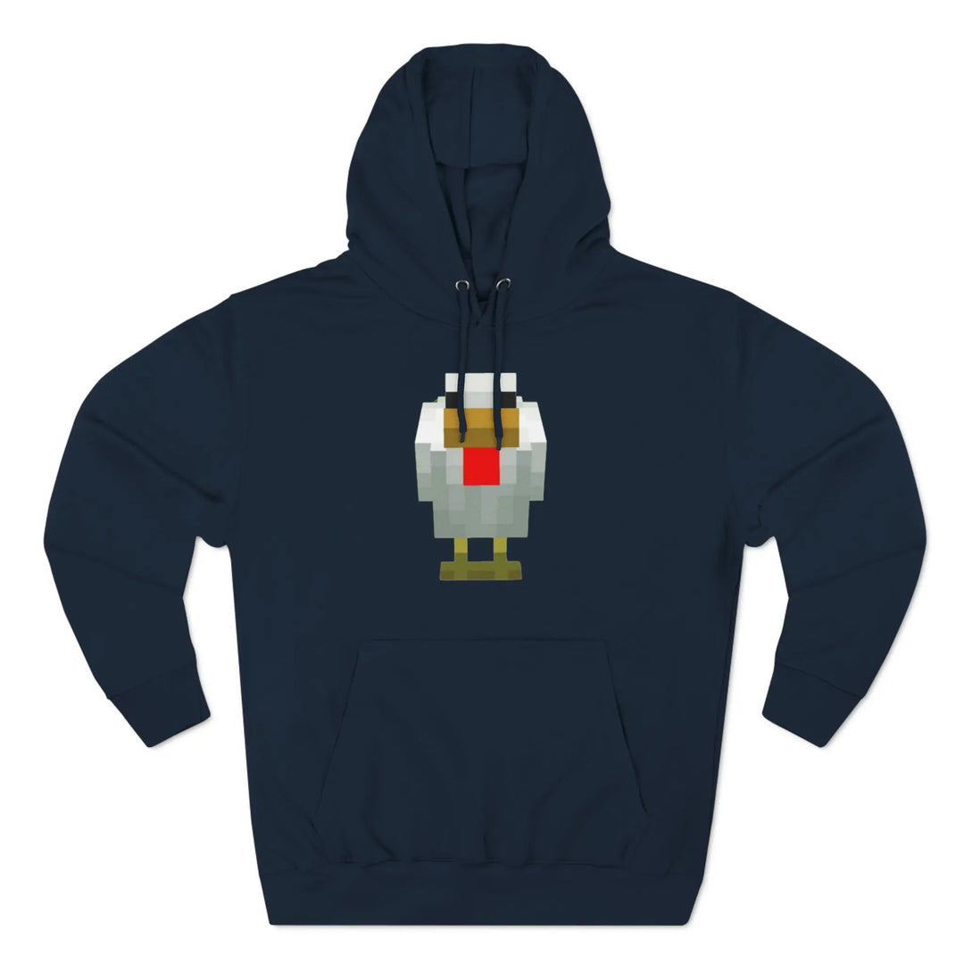 Unisex Premium Pullover Hoodie Minecraft Chicken - Gapo Goods - Hoodie