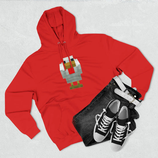 Unisex Premium Pullover Hoodie Minecraft Chicken - Gapo Goods - Hoodie