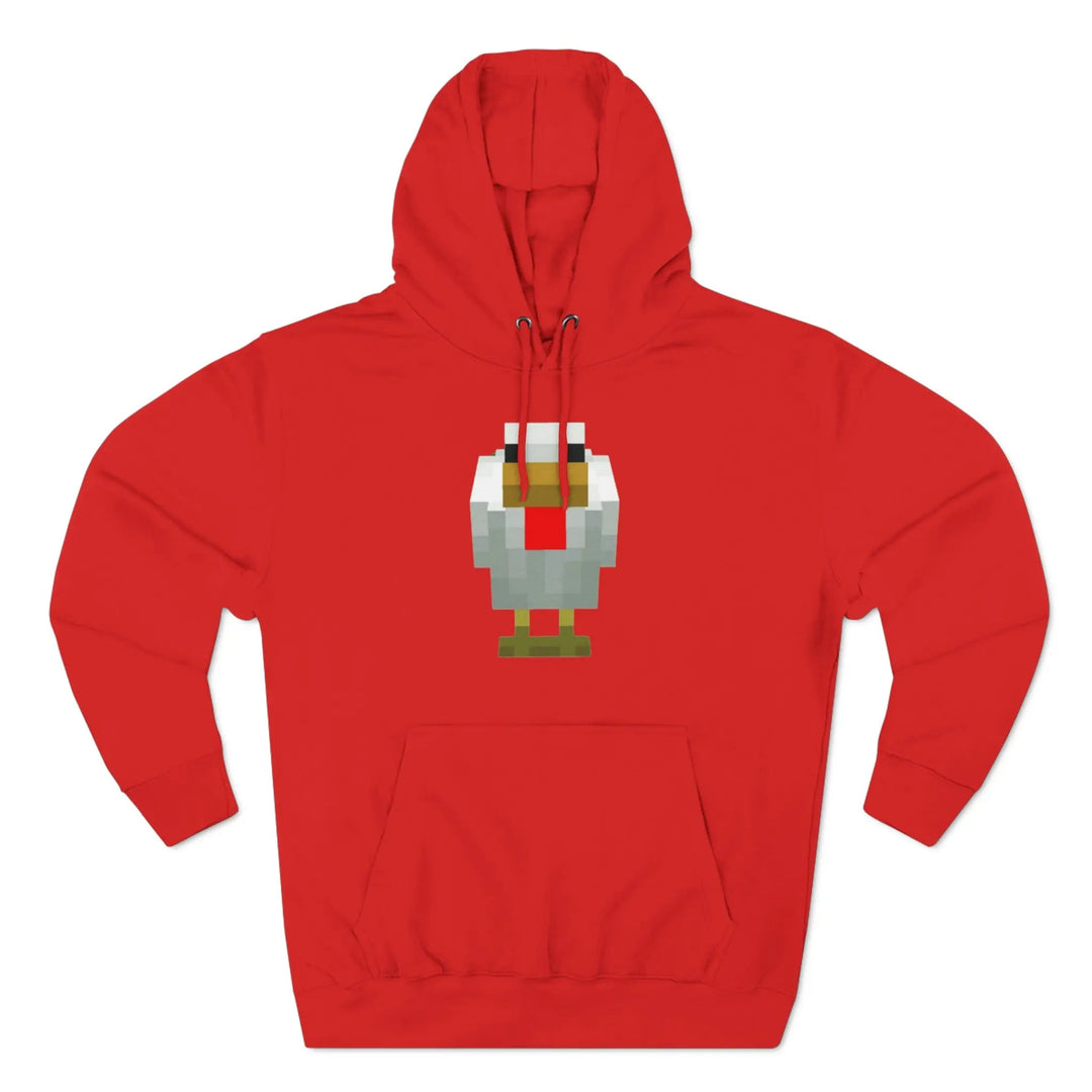 Unisex Premium Pullover Hoodie Minecraft Chicken - Gapo Goods - Hoodie