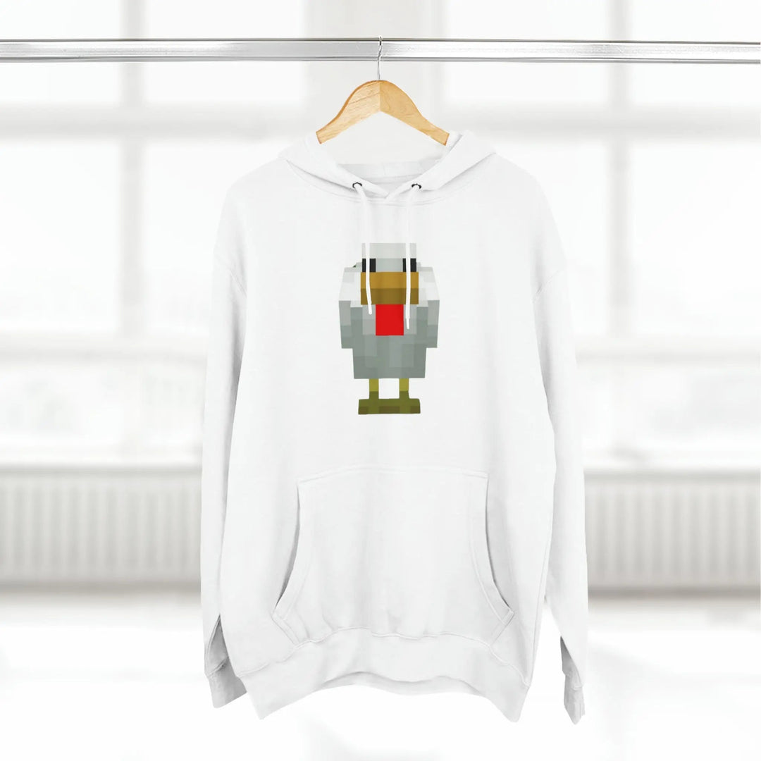 Unisex Premium Pullover Hoodie Minecraft Chicken - Gapo Goods - Hoodie