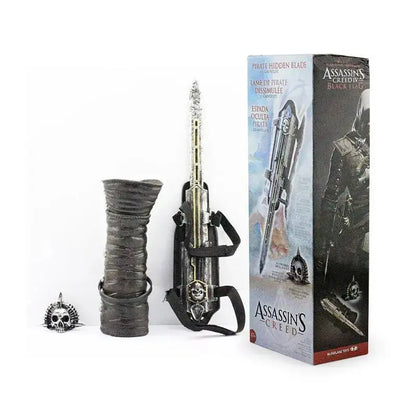 Assassin's Creed Hidden Blade – Black Flag Cosplay Prop With Retractable Blade Mechanism Toy