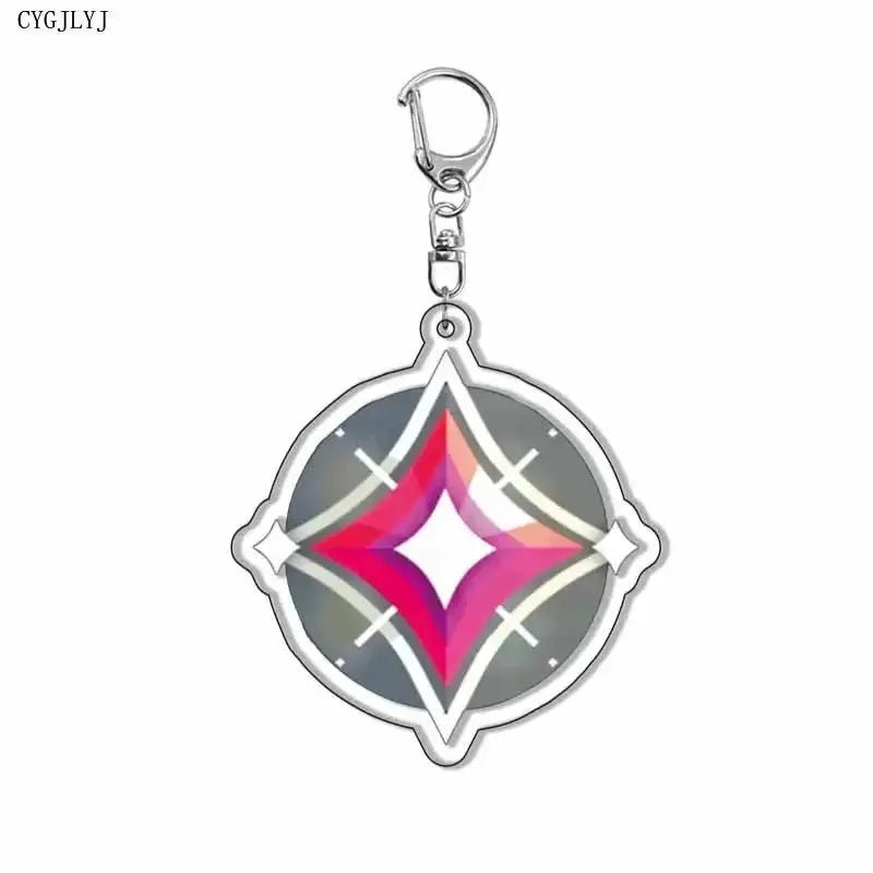 Valorant Inspired Keychain with Astra Killjoy Jett Sova and Cypher Designs - Womens Fashion Accessory for Backpacks and Jewelry - Gapo Goods - Accessories