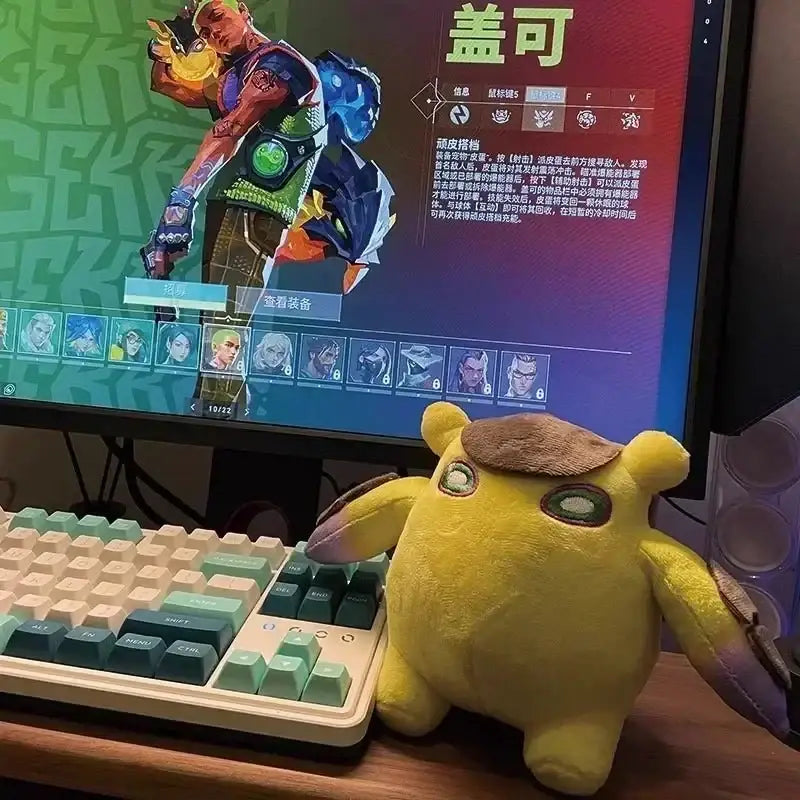 Valorant Wingman Plush – Soft Cotton Stuffed Plush With Removable Boba Toy Plush Toy