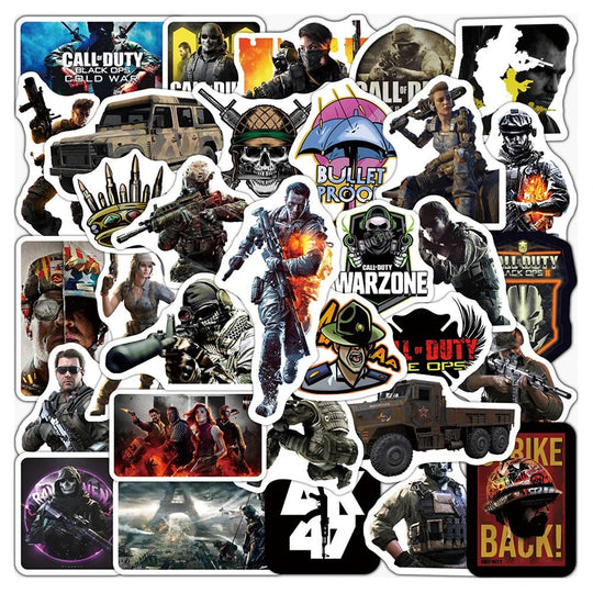 Video Game Call of Duty Stickers - Gapo Goods - 