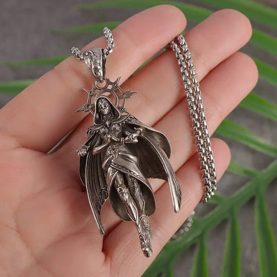 Witcher inspired Character Pendant Skull Necklace - Gapo Goods - 