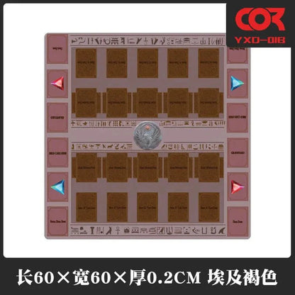 Yu - Gi - Oh! Anime Play Mat, Double Board Game Duel Plate, Rubber Table Games Card Mat, Mouse Pad, Trading Card Game Mat - Gapo Goods - 