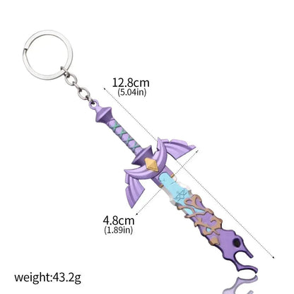 Zelda Master Sword Keychain - Metal Pendant Key Ring for Cosplay Collectors - Gapo Goods - Accessories