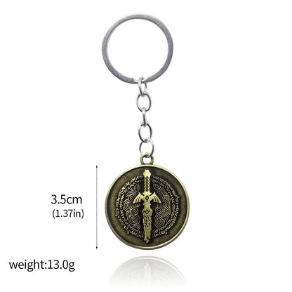 Zelda Master Sword Keychain - Metal Pendant Key Ring for Cosplay Collectors - Gapo Goods - Accessories