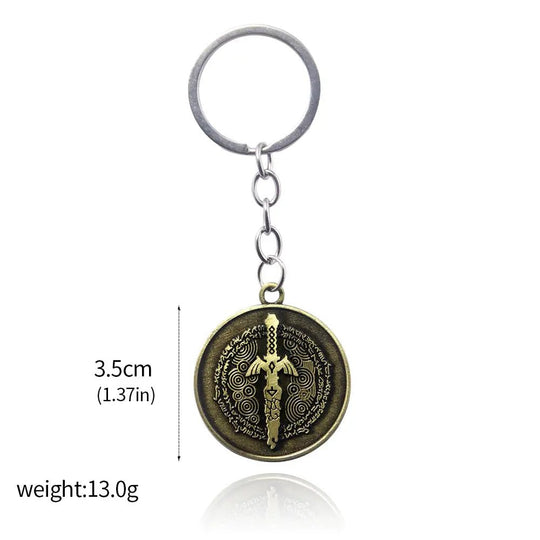 Zelda Master Sword Keychain - Metal Pendant Key Ring for Cosplay Collectors - Gapo Goods - Accessories