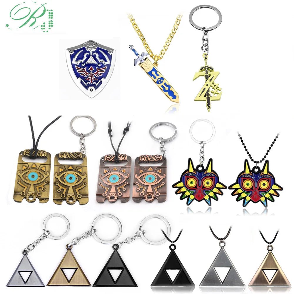 Zelda Shield Necklace Keychain Breath of The Wild - Gapo Goods - 