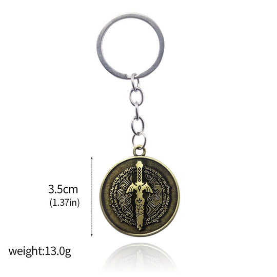 Zelda Shield Necklace Keychain Breath of The Wild - Gapo Goods - 