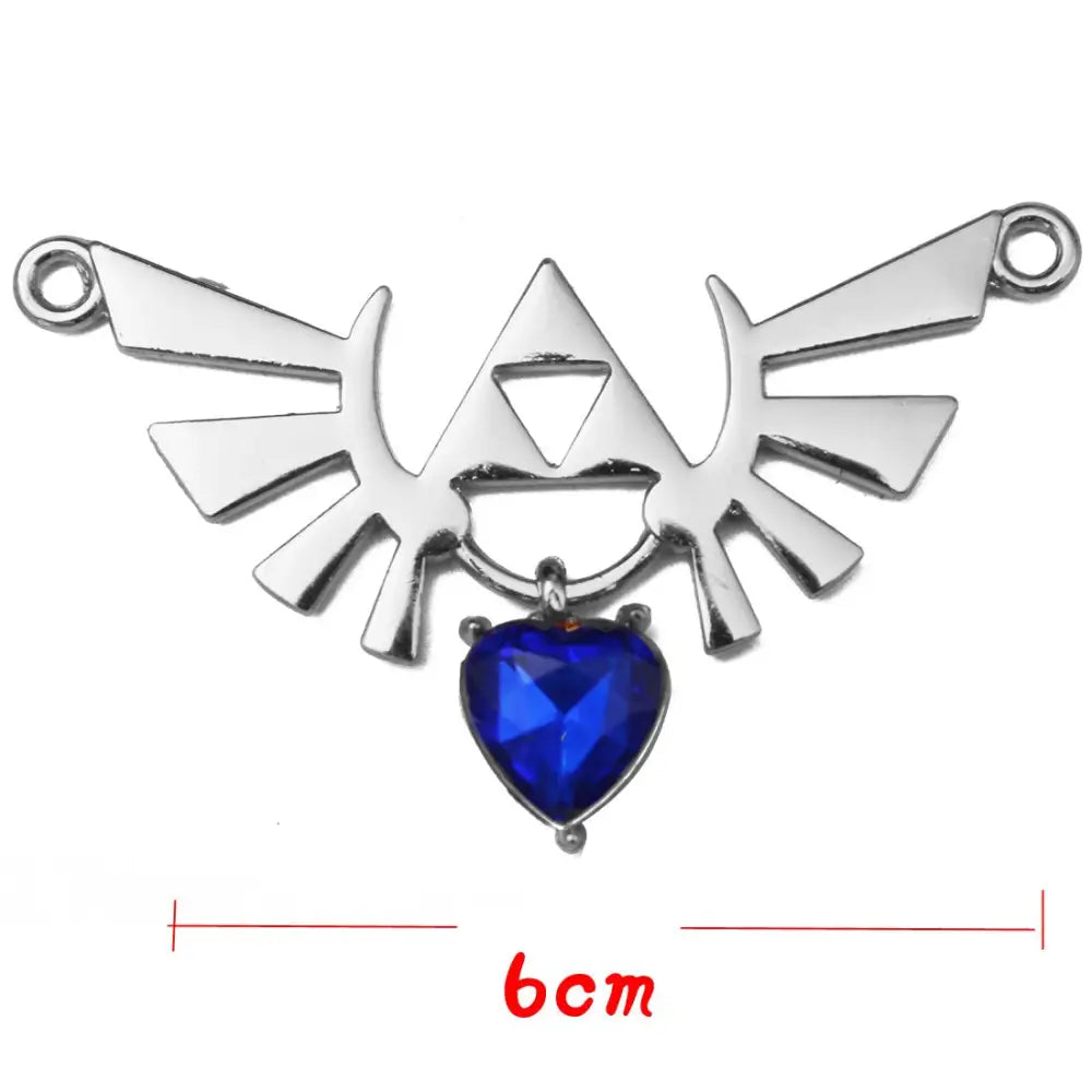 Zelda Twilight Princess Jewelry – Hylian Shield Necklace & Master Sword Pendant Set Jewelry