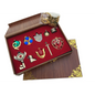 Zelda Twilight Princess Jewelry – Hylian Shield Necklace & Master Sword Pendant Set Red-10set Jewelry